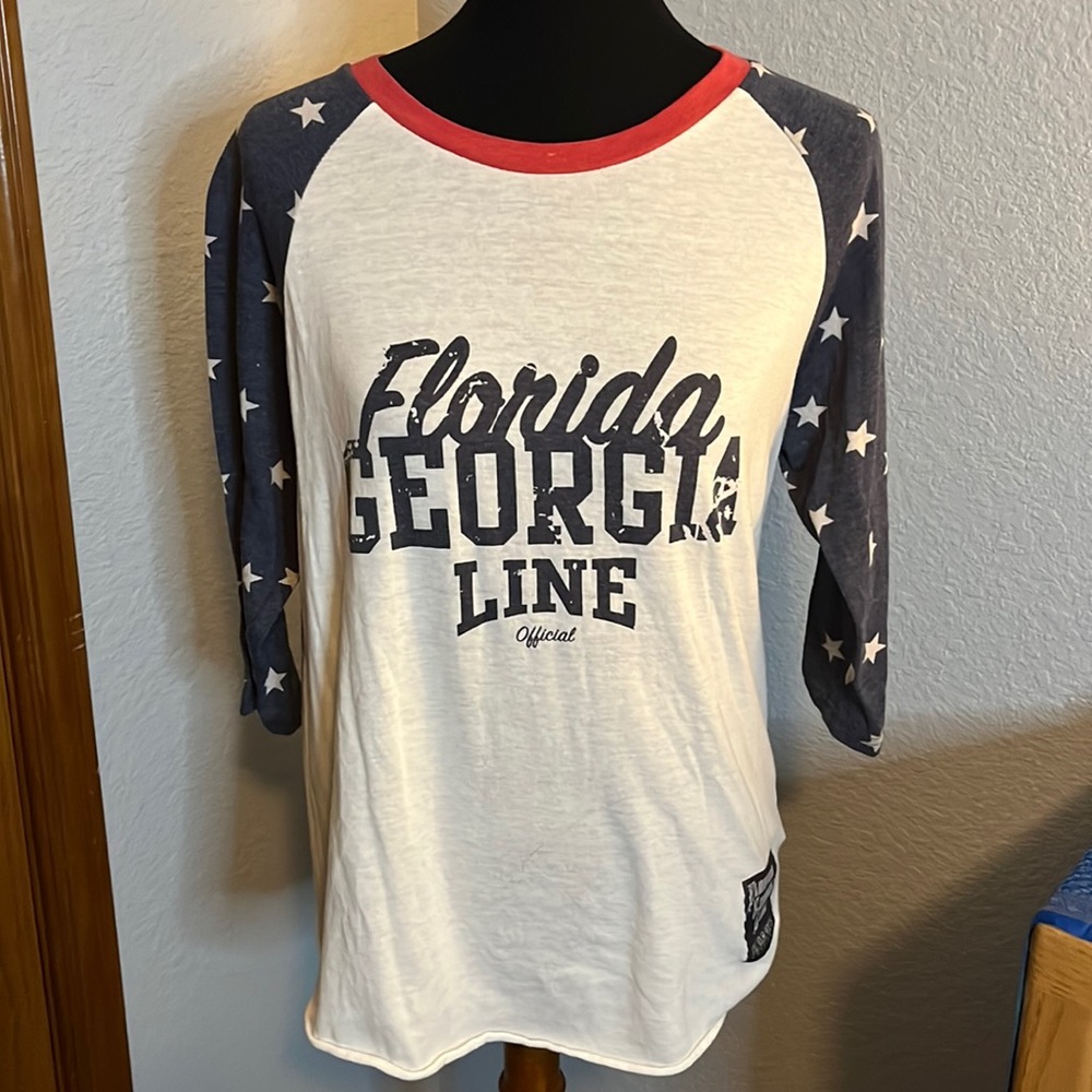 Official Florida Georgia Line Women’s Baseball T-Shirt
